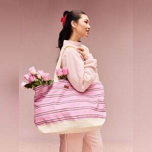 Parke special edition Valentine's striped Oversized Tote!